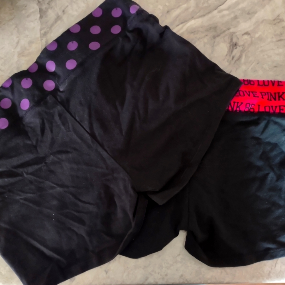 2 Victoria secret yoga shorts